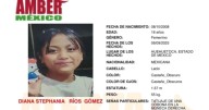 Activan Alerta Amber por Diana Stephanie Ríos Gómez de 16 años