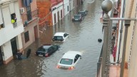 Llueve en una hora la quinta parte de todo un año en Sevilla