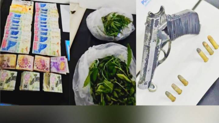 En un allanamiento, detienen a tres dealers y secuestran droga