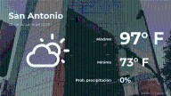 San Antonio, Texas: pronóstico del tiempo para este lunes 20 de octubre