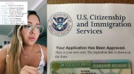 Inmigrante latina tiene BUENA NOTICIA sobre la Green Card: se la aprobaron en cuatro meses tras la entrevista con USCIS