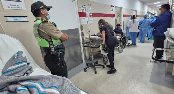 Arequipa: Disparan a dos varones mientras bebían licor en distrito de Hunter