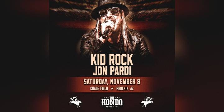 Kid Rock replaces country star ahead of Hondo Rodeo Fest at Chase Field