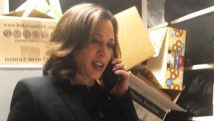 Kamala Harris Instructed To Stop Answering All Her Phone Calls With 'Did He Die?'