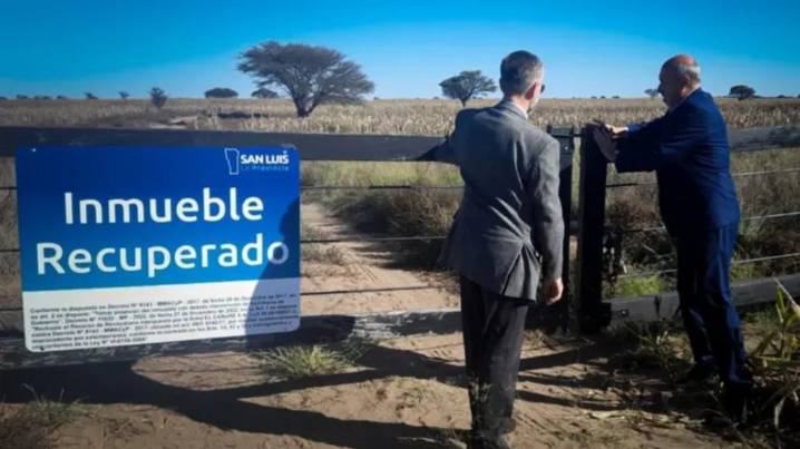 Desapareció la cosecha de un campo expropiado y generó denuncias al gobierno de San Luis