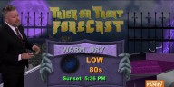 Warm Halloween night for Arizona