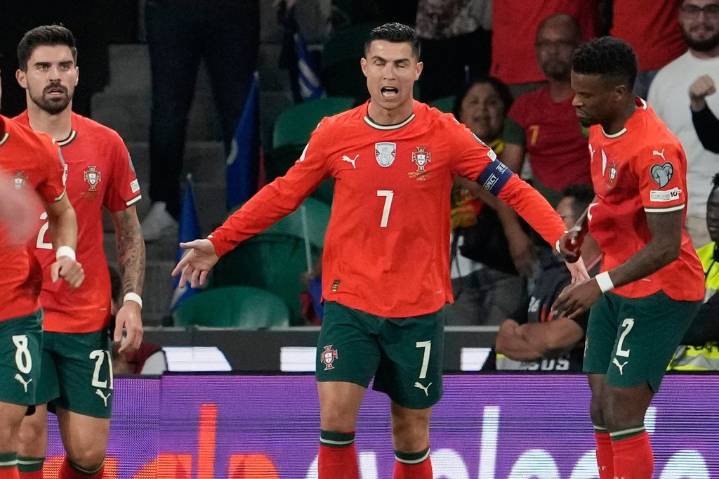 Portugal superstar Cristiano Ronaldo sets goalscoring record in World Cup qualifiers