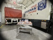 FOTOS. Servicio Nacional de Aduanas incauta 400 frascos de ketamina en camión proveniente de Bolivia: intentaba cruzar por Colchane