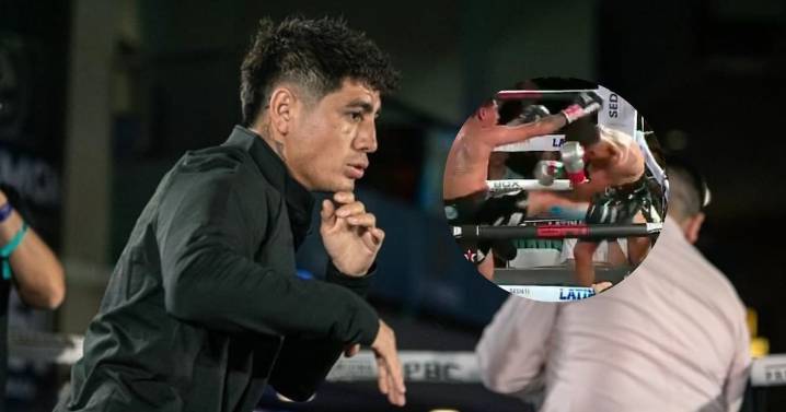 Video: Boxeador mexicano pierde el control y propina brutal patada en pleno combate