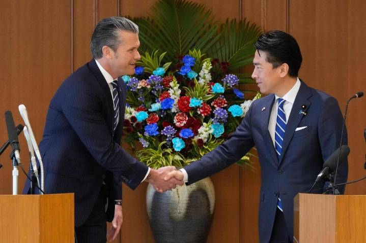 Hegseth welcomes Japan’s arms spending increase, says US-Japan alliance key to deter China