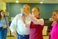 Pernocta Sheinbaum en Tampico; prevén cresta del Río Pánuco