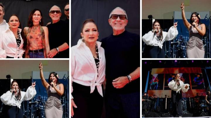 Gloria Estefan conquistó Madrid en fiesta de la Hispanidad