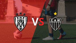 Ind. del Valle y Atl.Mineiro no pasaron del empate en la ida gracias a un gol agónico