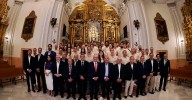 El Unicaja, con la Intercontinental, hace la ofrenda floral a La Victoria antes del arranque de curso