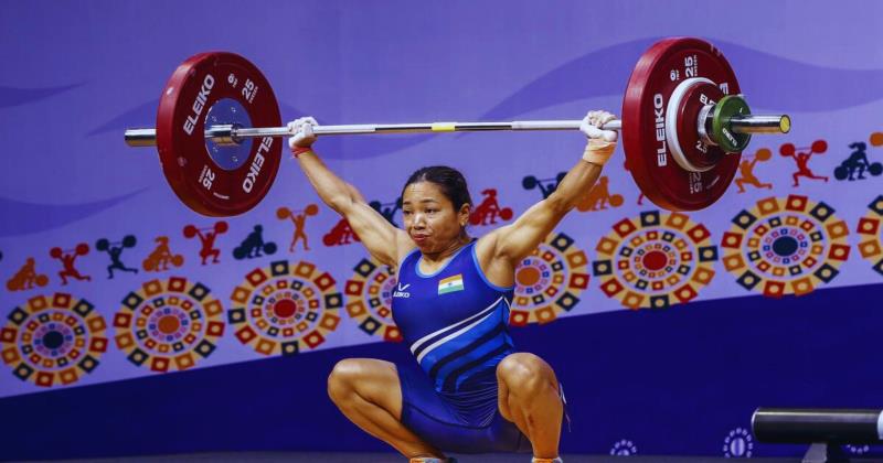Mirabai Chanu Wins Silver at World Weightlifting Championships in Norway
