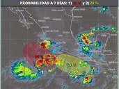 Ciclón tropical Priscilla llegará en 48 horas; seguirán lluvias en casi todo el país
