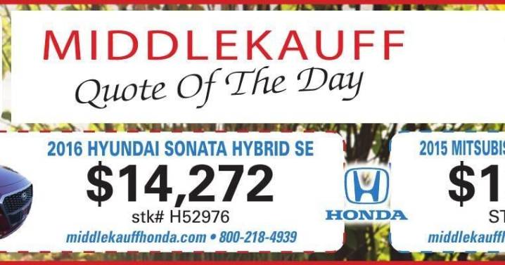 MIDDLEKAUFF AUTO GROUP * 