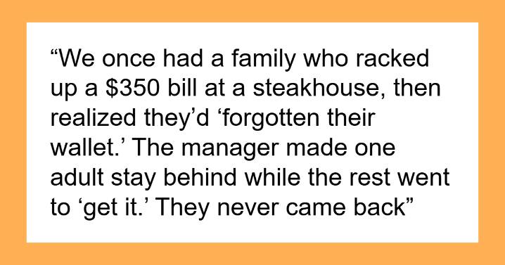 Here Are 31 Stories When Customers Couldn’t Pay A Restaurant Bill And What Happened Next