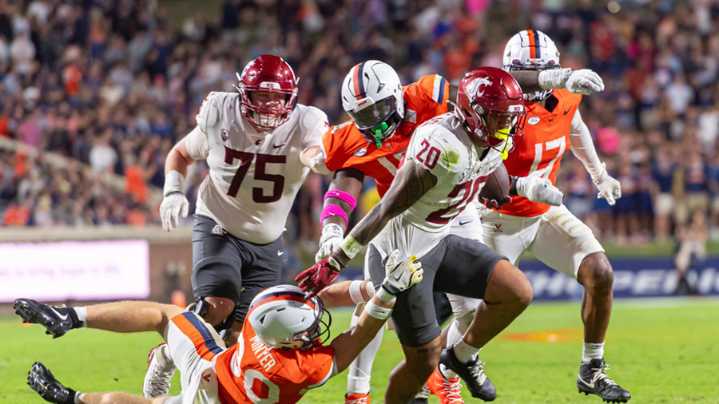 WSU Cougars fall to No. 18 Virginia 22-20 after late safety