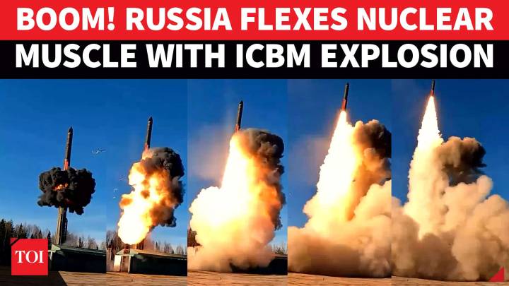 Putin Tests ICBM, Oversees ‘Readiness’ Of Nuclear Force Amid Ukraine Tensions With U.S.
