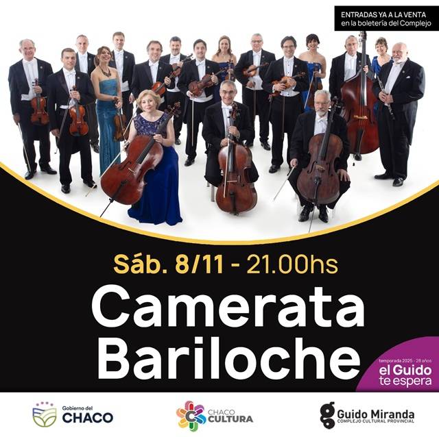 RESISTENCIA: La Camerata Bariloche Presentará Un Show Único En El Guido Miranda