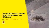 En los Mártires: terror por explosión de una granada - Noticias de Bogotá y Cundinamarca