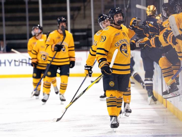 Flames prospect Ethan Wyttenbach off to hot start in NCAA