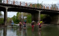 Preocupa el bajo nivel del Río Chubut en Gaiman