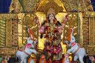 Festive Spirit Remains High As Odisha Celebrates Laxmi Puja Amid Tight Security