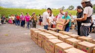 Impulsa programa social segunda entrega de apoyos alimentarios