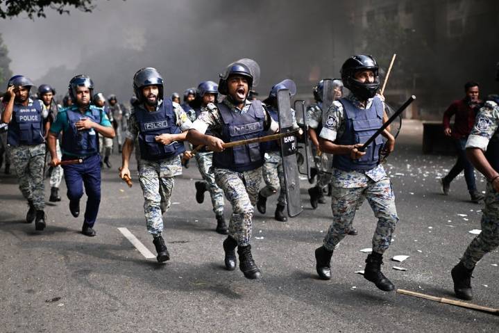 Ousted Bangladesh leader’s son says only an inclusive election could stabilize the country
