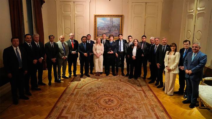 Milei dijo que hay “consenso absoluto” para la reforma laboral tras la reunión con gobernadores