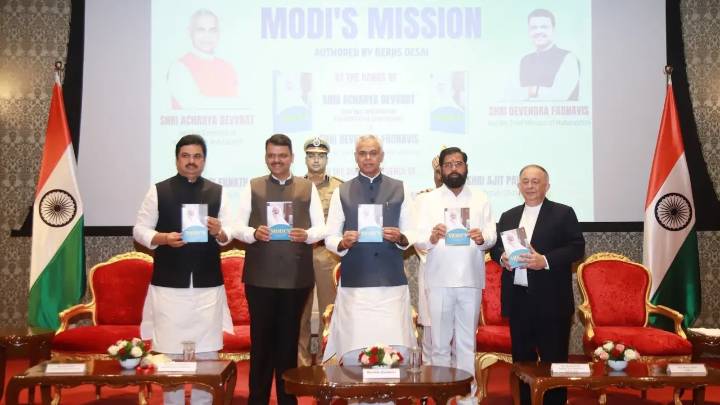 IN PHOTOS: 'Modi's Mission' book launched in Mumbai