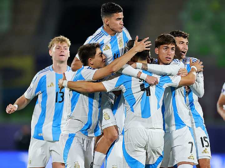 Video: con un gol del mendocino Andino, Argentina se metió en los octavos de final del Mundial Sub 20