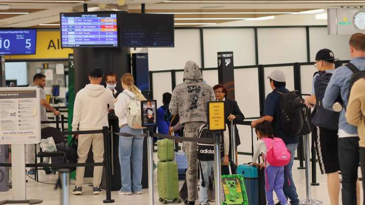 ‘Aircraft emergency’ over engine problem prompts ground stop at JFK airport