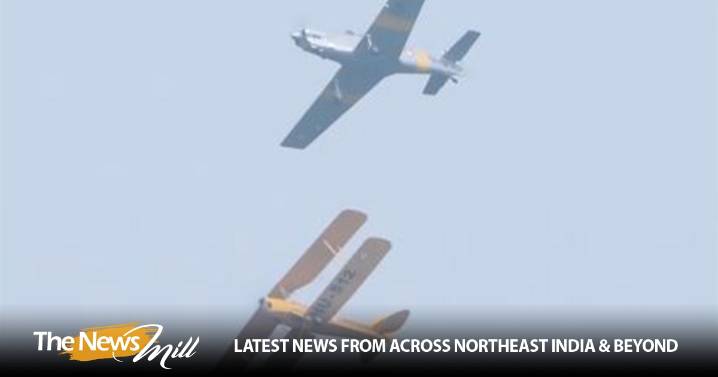 IAF displays India’s first indigenous aircraft restored HT-2 for first time, performs aerobatics during 93rd Air Force Day celebrations