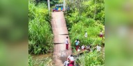 Tolima: dos estudiantes heridos por caída de un puente