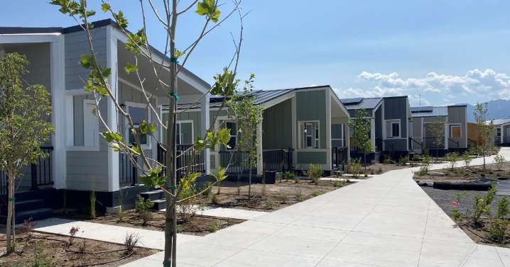An unusual 'village' aims to help people leave long