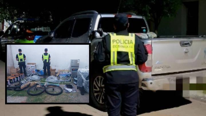 Detuvieron a dos bolivianos con una camioneta robada y mercadería de dudosa procedencia: intentaron sobornar a la Policía