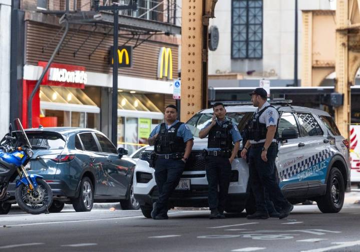 Boy, 14, hurt in Loop shooting following group fight