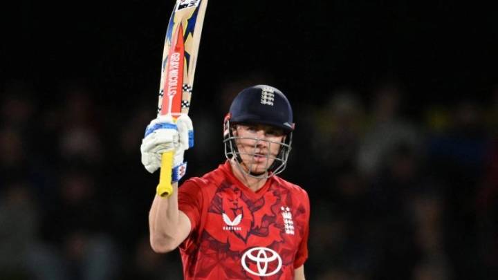Cricket England Beat New Zealand By 65 Runs in 2nd T20I; Phil Salt, Harry Brook, Adil Rashid Shine As Visitors Secure 1
