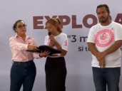 ‘Falla’ micrófono durante denuncia por falta de medicamentos