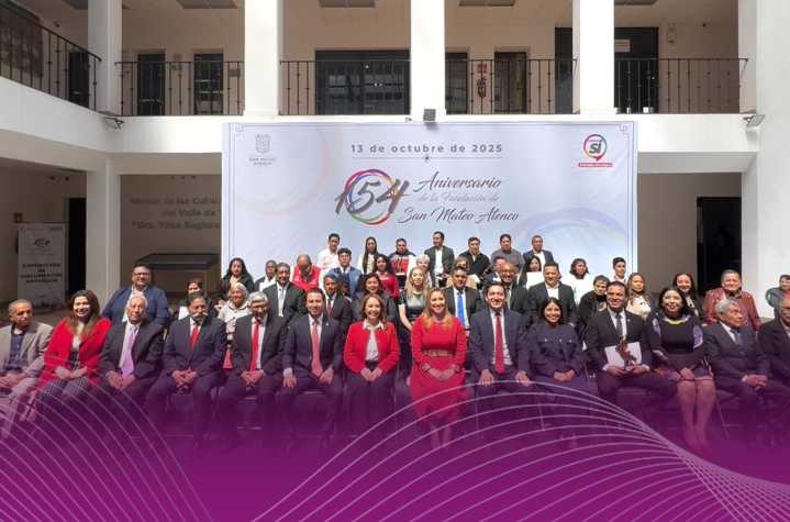 Celebran 154 años de historia y progreso en San Mateo Atenco