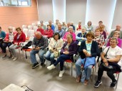 Clases de arte en los pueblos con imágenes del museo virtual como material didáctico