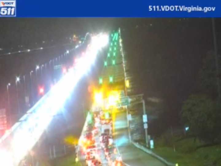 Vehicle fire causing delays at MMMBT