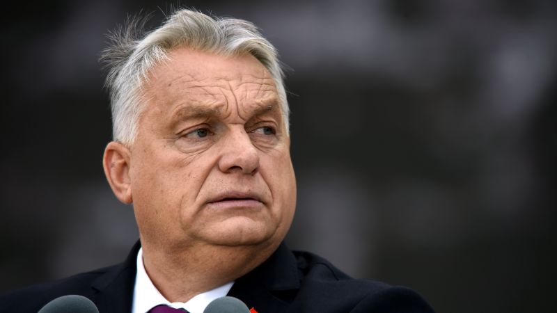 A bad week for Hungary’s strongman leader as Trump-Putin summit scrapped and US sanctions Russia