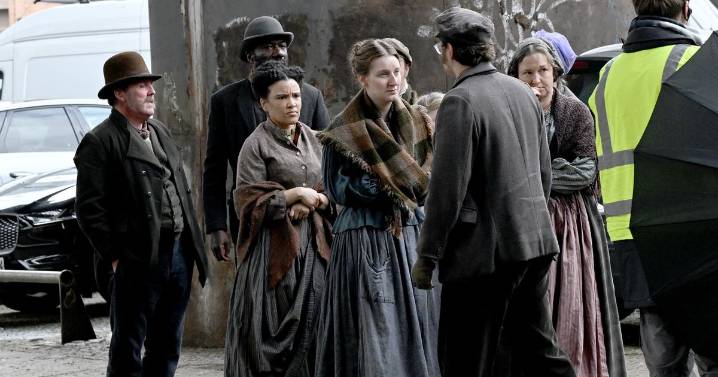 James Bond and Peaky Blinders stars seen filming in Manchester for 'stunningly original' big new Netflix show