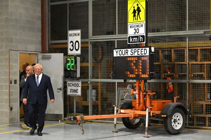 Doug Ford denies mayors’ request to tweak instead of scrap speed camera program