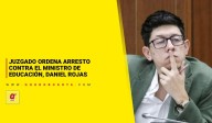 Juzgado ordena arresto contra el Ministro de Educación, Daniel Rojas