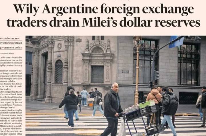 Dura advertencia del Financial Times: "El fracaso de Milei ha inquietado a los inversores"
